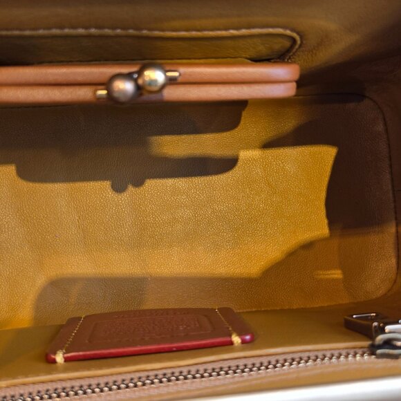 Coach Kisslock Satchel - Picture 10 of 12